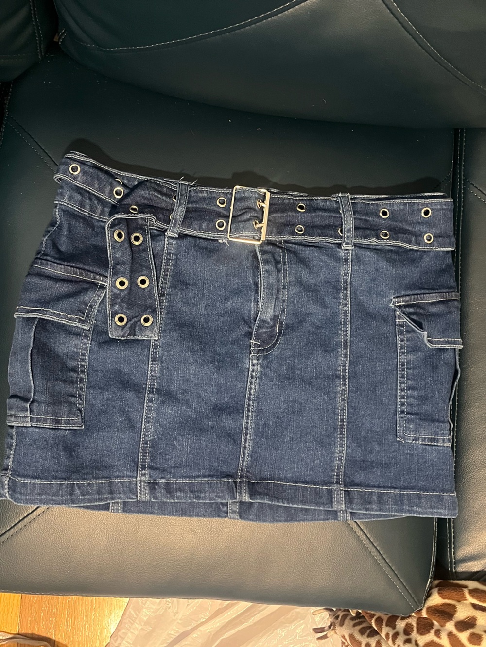 Windsor Dark Denim Skirt